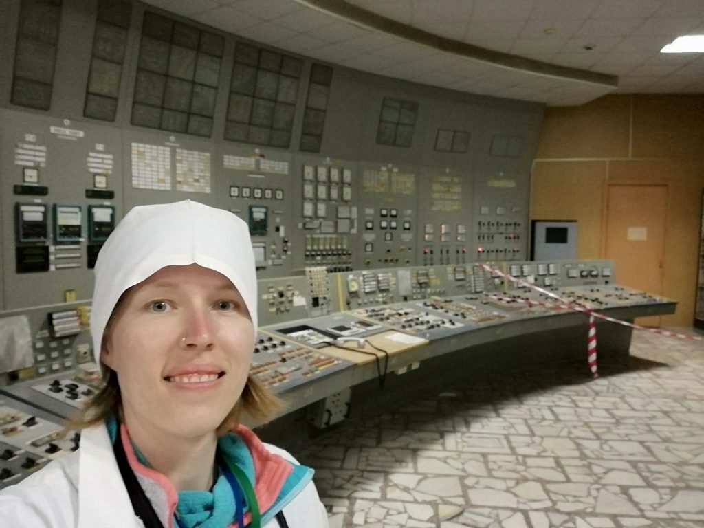 Führung durch das Atomkraftwerk in Tschernobyl