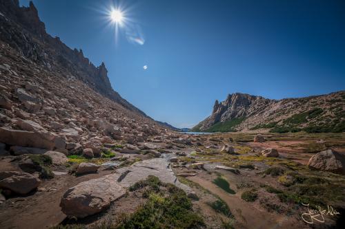 Trekking bei Bariloche: Rückweg von Refugio Frey über die Laguna Schmoll