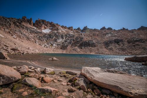 Trekking bei Bariloche: Rückweg von Refugio Frey über die Laguna Schmoll