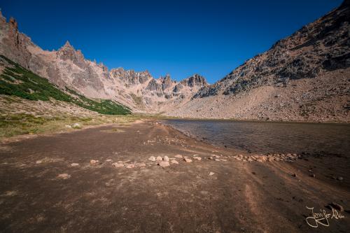 Trekking bei Bariloche: Rückweg von Refugio Frey über die Laguna Schmoll