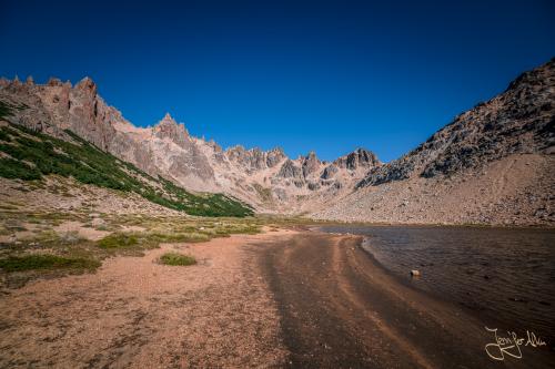 Trekking bei Bariloche: Rückweg von Refugio Frey über die Laguna Schmoll