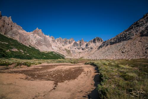 Trekking bei Bariloche: Rückweg von Refugio Frey über die Laguna Schmoll