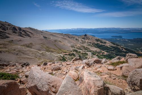 Aussicht vom Cerro Catedral, Bariloche / Argentinien