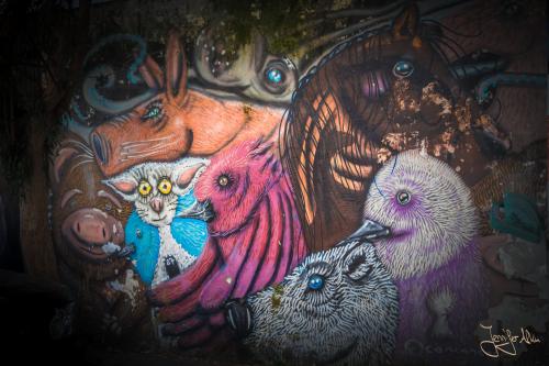 Streetart in Sao Paulo - Beco do Batman / Brasilien