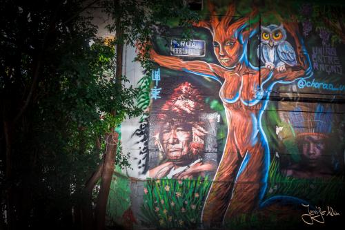 Streetart in Sao Paulo - Beco do Batman / Brasilien