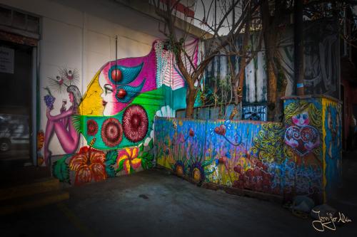 Streetart in Sao Paulo - Beco do Batman / Brasilien