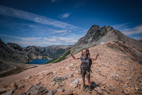 Aussicht vom Cerro Bailey Willis in Richtung Laguna Negra