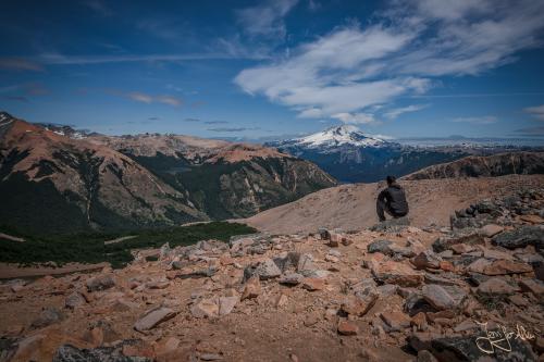 Aussicht vom Cerro Bailey Willis in Richtung Tronador