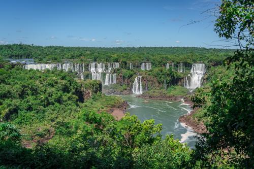 Panoramaweg - Iguazu Wasserfälle in Brasilien