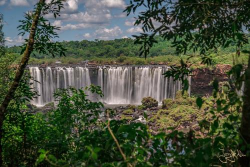 Aussicht - Iguazu Wasserfälle in Brasilien