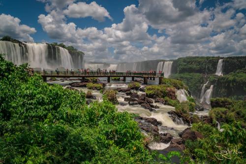 Iguazu Wasserfälle in Brasilien