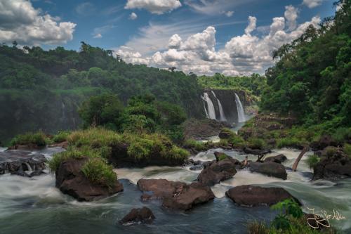 Iguazu Wasserfälle in Brasilien