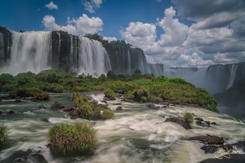 Iguazu Wasserfälle in Brasilien