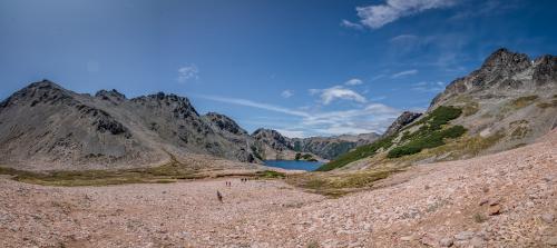 Rückblick zur Laguna Negra
