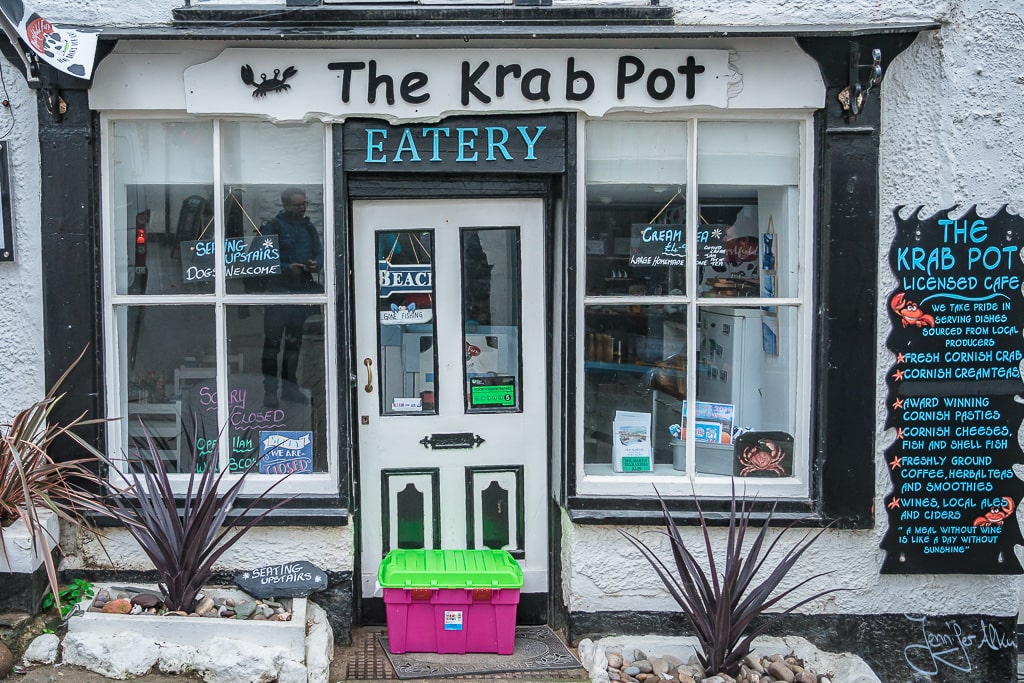 Dieses Bild zeigt The Krab Pot in Port Isaac / Cornwall