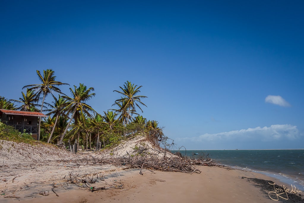 Dieses Bild zeigt den Strand von Atins im Nordosten von Brasilien