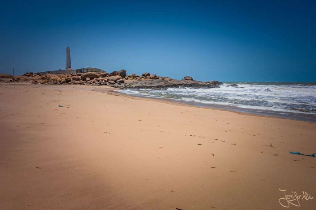 Dieses Bild zeigt den Strand Praia da pedra do sal in der Nähe von Parnaiba