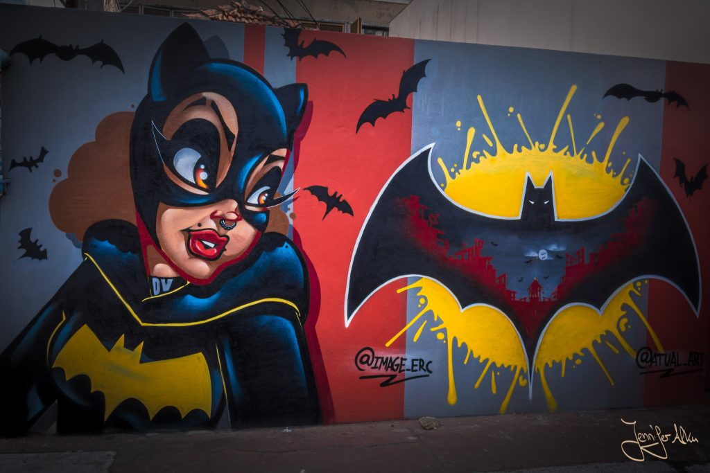 Streetart in Sao Paulo - Beco do Batman / Brasilien
