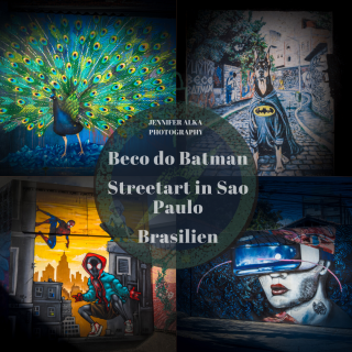 Streetart in Sao Paulo – Beco do Batman / Brasilien