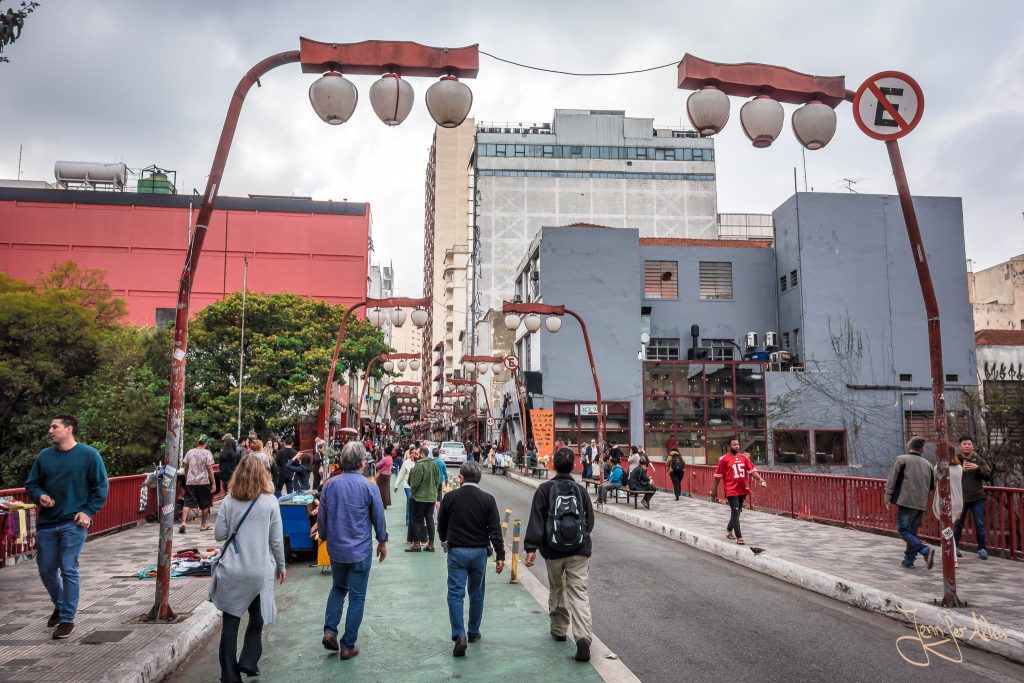 Liberdade / das Japanische Viertel in São Paulo