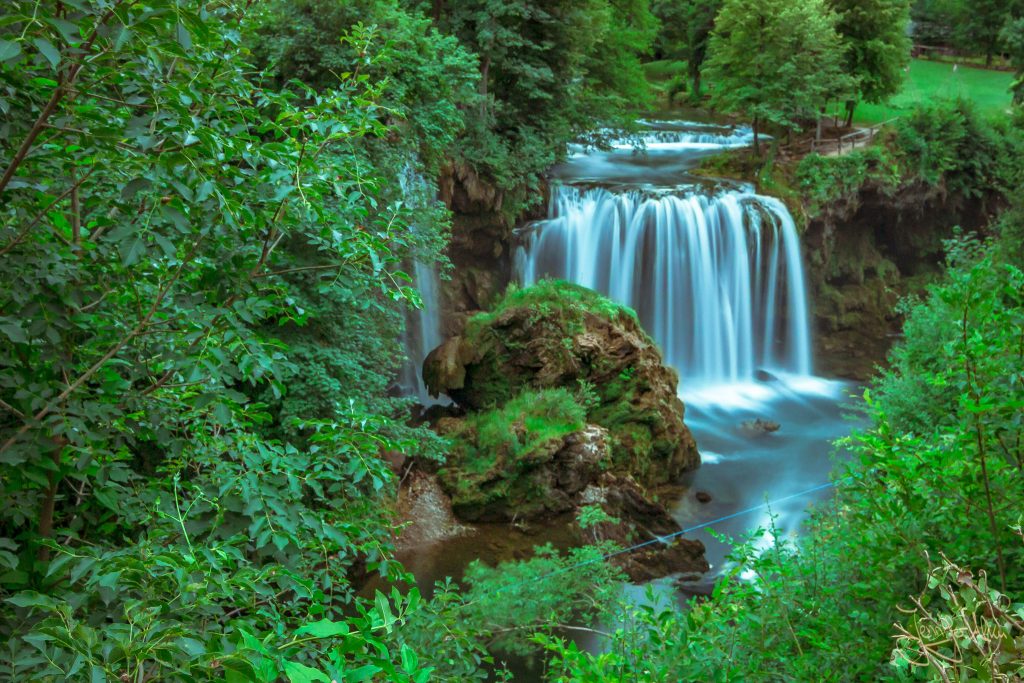 Wasserfall in Rastoke / Slunj Kroatien