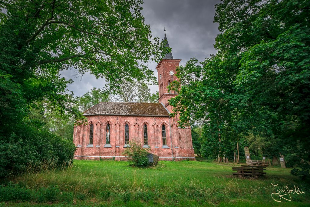 Die St. Johanniskirche in Boek - Nationalpark Müritz