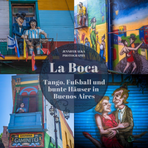 Das farbenfrohe Viertel La Boca in Buenos Aires / Argentinien
