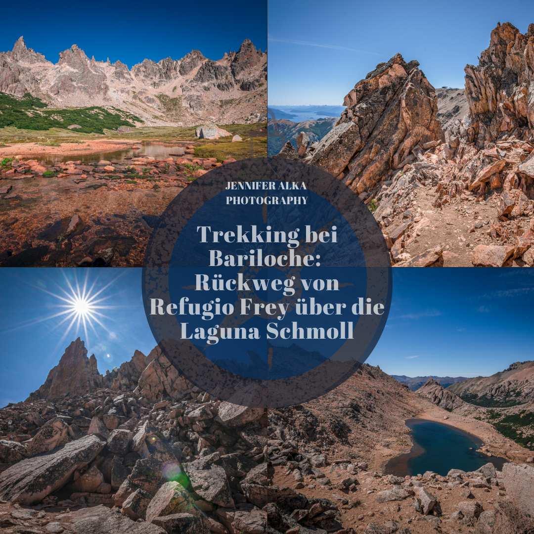 Trekking bei Bariloche: Rückweg vom Refugio Frey über die Laguna Schmoll