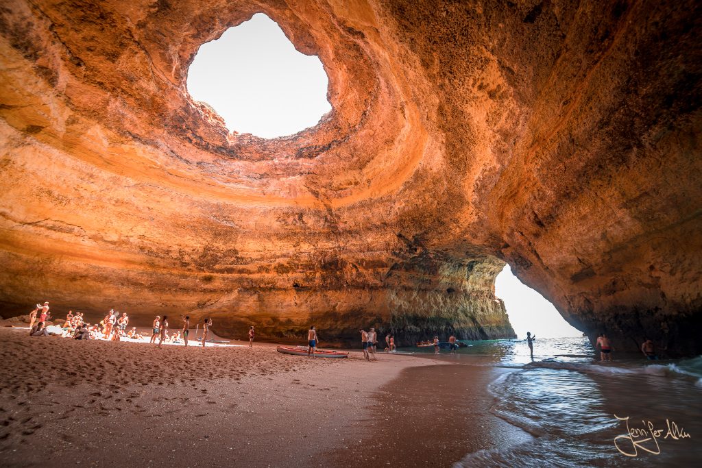 Die Höhle Benagil in Portugal