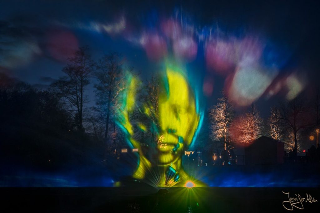 Dieses Bild zeigt den 1. Platz in der Kategorie Lichtkunst beim Fotowettbewerb von Kronach leuchtet 2022